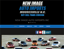 Tablet Screenshot of newimageautosales.biz